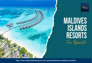 Destination Beach Wedding in Maldives