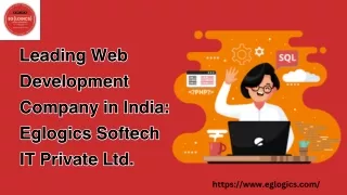 Web Development Company in India: Eglogics Softech IT Private Ltd.