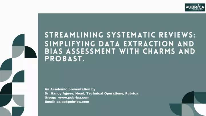 streamlining systematic reviews