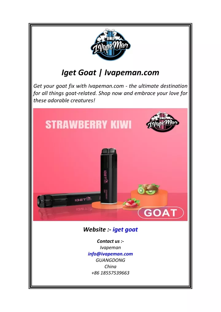 iget goat ivapeman com