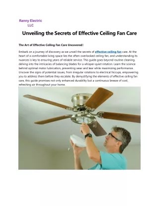 unveiling the secrets of effective ceiling
