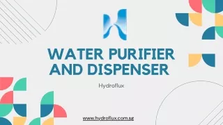 Water Purifier and Dispenser in Singapore