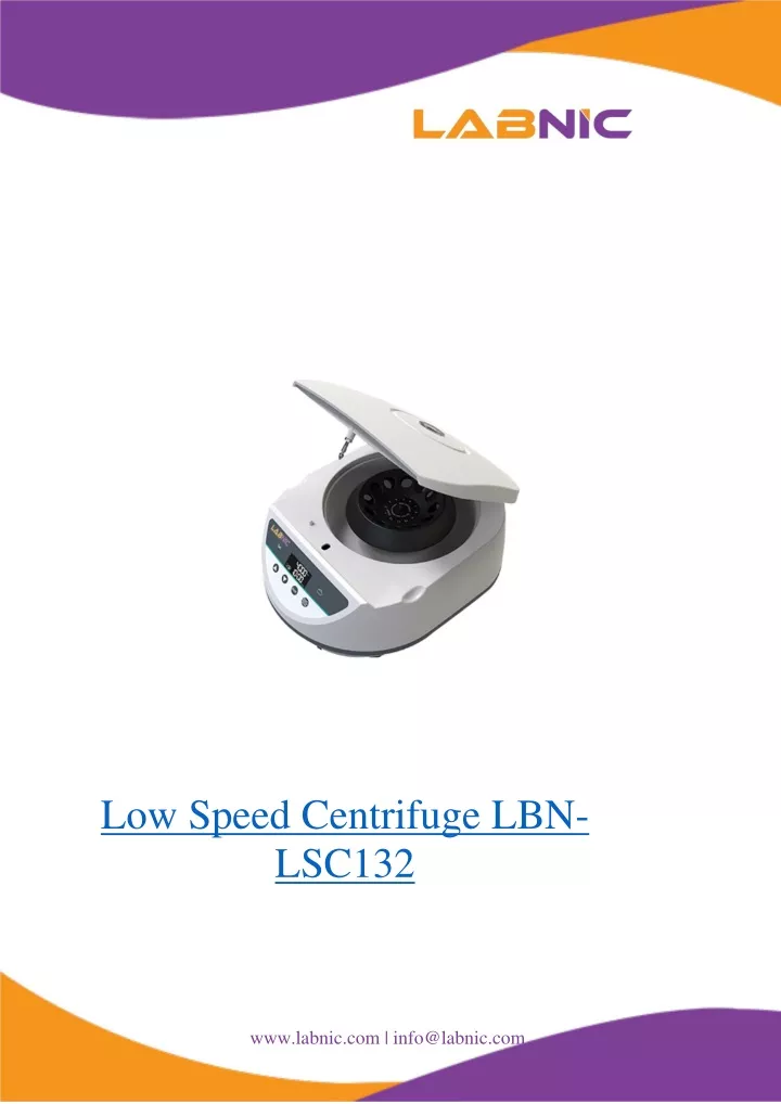 low speed centrifuge lbn lsc132