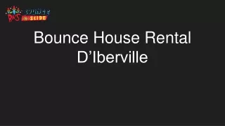Bounce House Rental D’Iberville - BounceNSlide