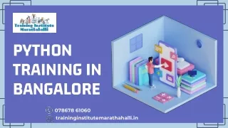 Python Training in Bangalore