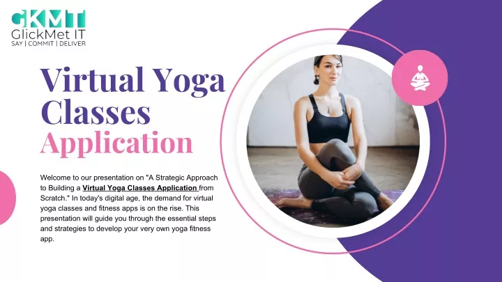 virtual yoga classes application