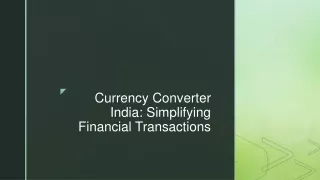 Currency Converter India