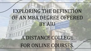 Master of Business Administration (MBA) at Manipur