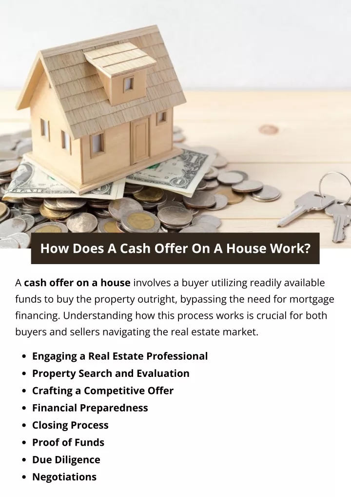 how does a cash offer on a house work