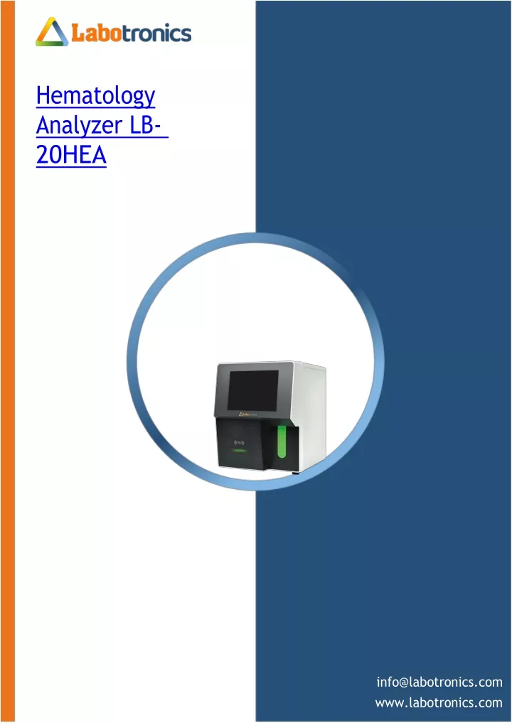 hematology analyzer lb 20hea