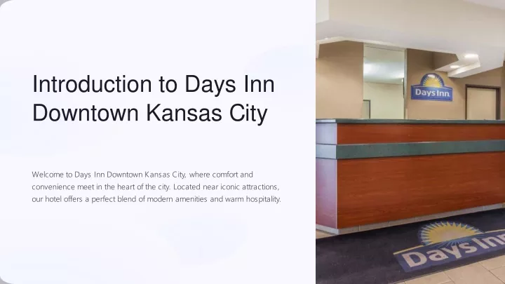 introduction to days inn downtown kansas city