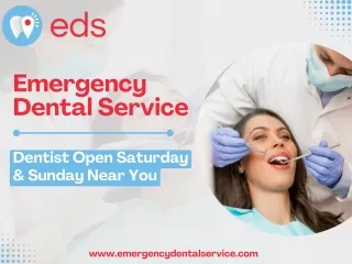 Emergency Dentist Open On Weekends - Emergency Dental Service