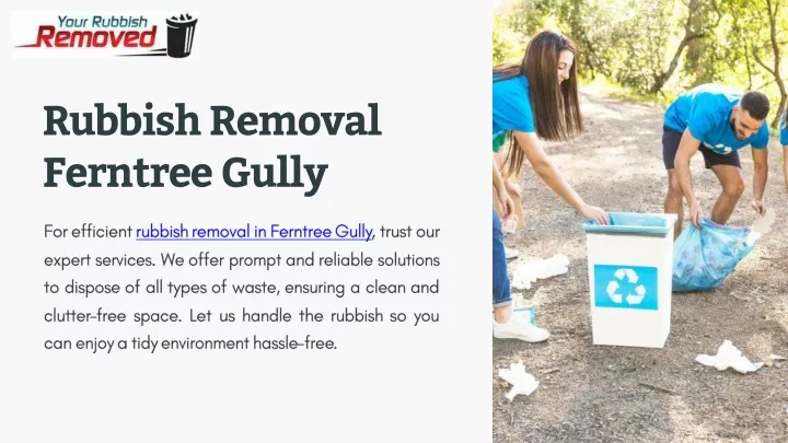 rubbish removal ferntree gully