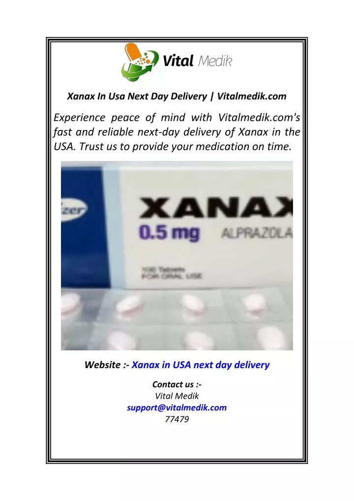 xanax in usa next day delivery vitalmedik com