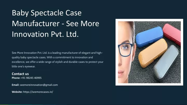 baby spectacle case manufacturer see more