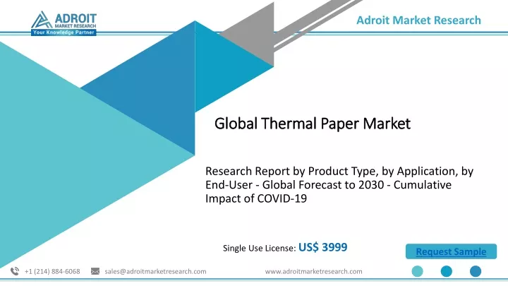 global thermal paper market