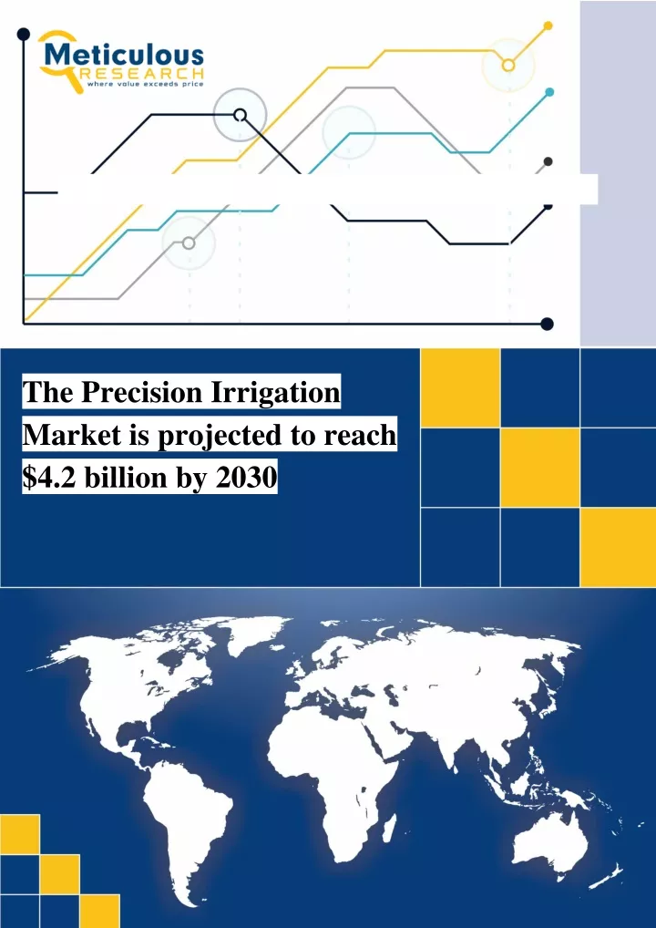 the precision irrigation market is projected