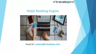 hotel booking engine