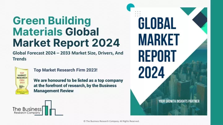 green building materials global market report 2024