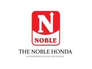 THE NOBLE HONDA