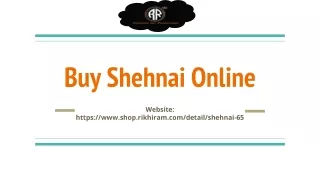 Buy Shehnai Online