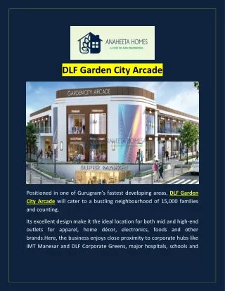 DLF Garden City Arcade