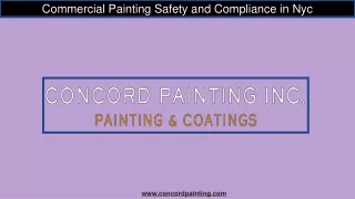 Commercial Painting Safety and Compliance in Nyc