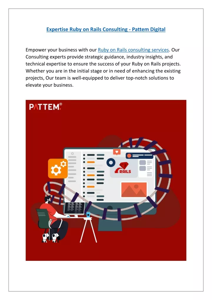 expertise ruby on rails consulting pattem digital