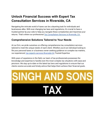 singh and sons