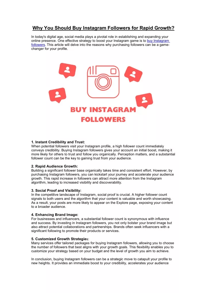 why you should buy instagram followers for rapid