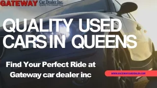 Quality Used Cars in Queens