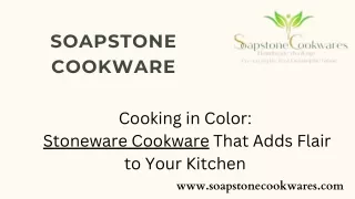 Cooking in Color  Stoneware Cookware That Adds Flair to Your Kitchen