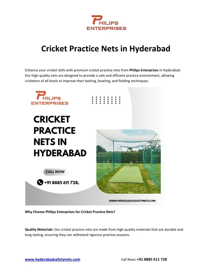 cricket practice nets in hyderabad