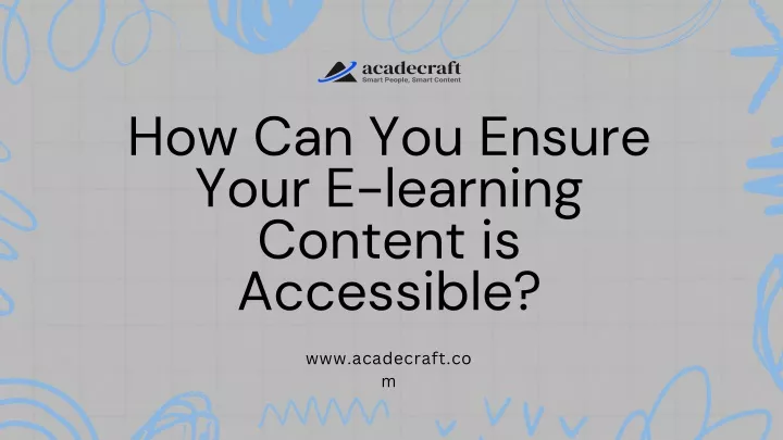 how can you ensure your e learning content