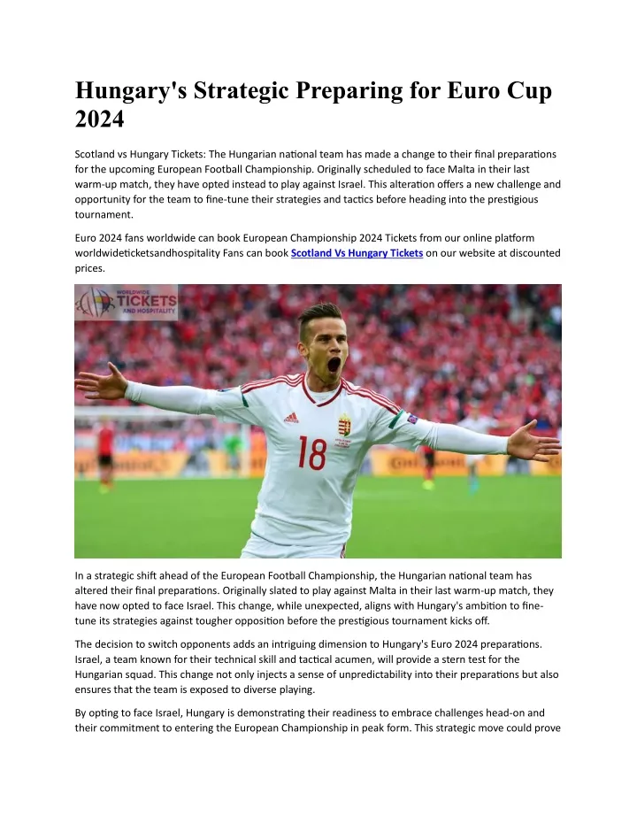 hungary s strategic preparing for euro cup 2024