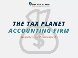 Accounting Firm in Delhi - The Tax Planet