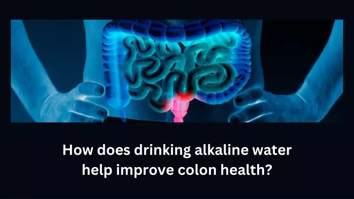 how does drinking alkaline water help improve