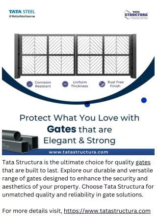 tata structura is the ultimate choice for quality