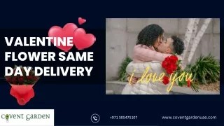 valentine flower same day delivery