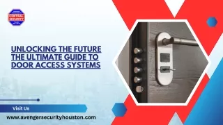 Unlocking The Future The Ultimate Guide To Door Access Systems