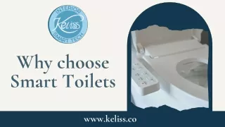 Smart Toilet Seat - Why choose Smart Toilets | Keliss Smart