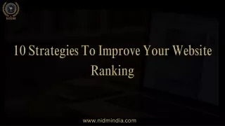 IMPROVE YOUR WEBSITE RANKING