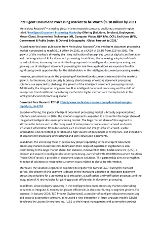 intelligent document processing market
