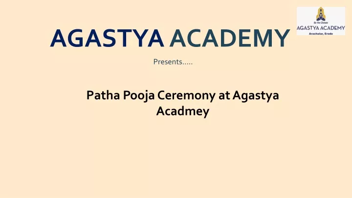 agasty a academy