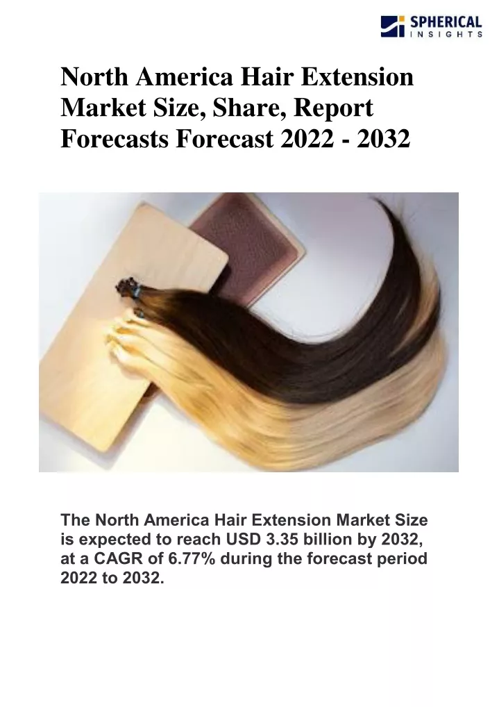 north america hair extension market size share