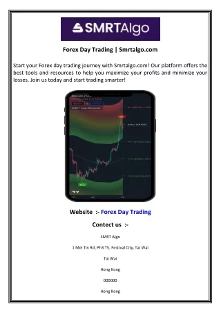 forex day trading smrtalgo com