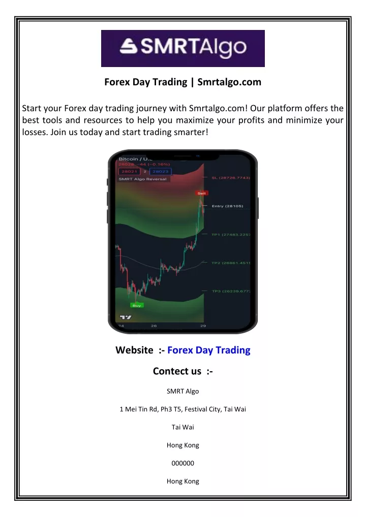 forex day trading smrtalgo com