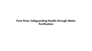 Pure Flow Safeguarding Health through Water Purification