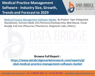 medical practice management software industry