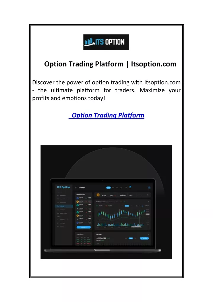 option trading platform itsoption com